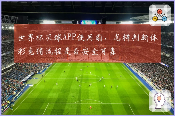 世界杯买球APP使用前，怎样判断体彩竞猜流程是否安全可靠